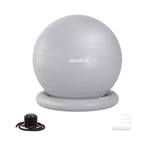 HBselect Balle de Fitness pour Pilates Ballon Grossesse Ballon Gym et de Grossesse décathlon Gym Ball fitball swissball Sitti