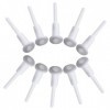 IUDWCG - 10 Pcs Boule de Yoga bouchon dair bouchon dair valve buse aiguille fitness saut cheval corne boule valve bouchon é