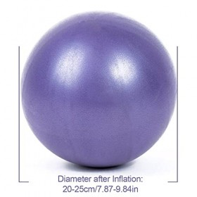 Pilates Ballon de Gymnastique, Exercice de Pilates, Ballon Balle Yoga pour Fitness Pilates, Ballon dexercice, Ballon de Pila