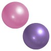 NUWIQ Lot de 2 balles de Pilates Balles de Gymnastique pour Yoga Équilibre Aérobic, Rose