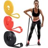 3 Pcs Elastique Musculation, Elastique Sport Bande Elastique Musculation, Bande de Résistance Bande Elastique Fitness Elastiq