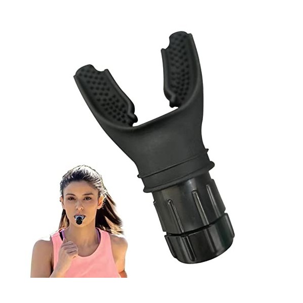 Entraîneur Respiratoire Portable – Appareil D'exercice Pulmonaire Avec Résistance Réglable – Pour Améliorer La Capacité Respiratoire