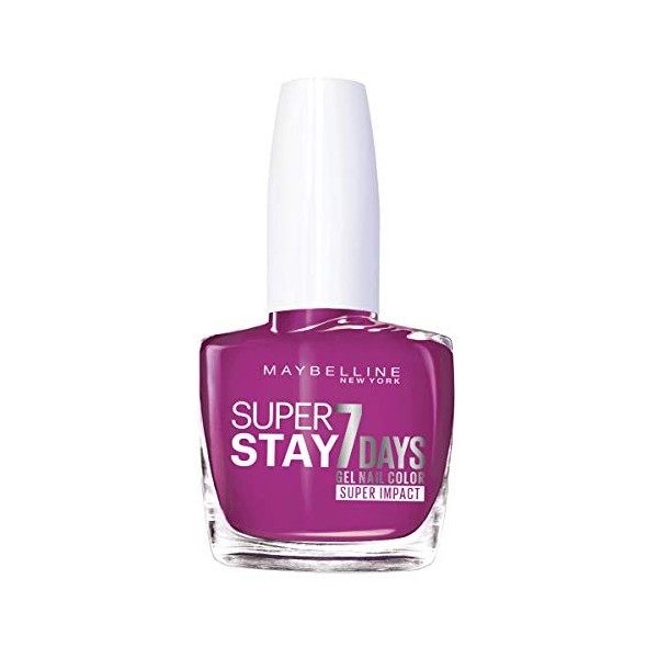 Maybelline Superstay 7 Días Tono 24/7 Fuchsia Pintauñas Larga Duración Efecto Gel Color Rosa