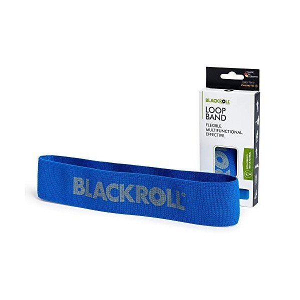 BLACKROLL® Loop Band 32 cm | Bande de résistance pour Exercices Fitness et Entrainement | Textile élastique agréable sur la