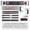 YNXing Bandes de résistance, 96,5 cm, Charge maximale : 362,9 kg, pour Exercices de Musculation la Maison, la Salle de Sport,