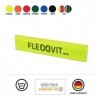 FLEXVIT Lot de 6 mini bandes de fitness complètes pour exercices de stabilisation, étirement et mobilisation, différentes épa