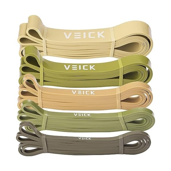 VEICK Bandes de résistance pour lentraînement, bandes dexercice, bandes dentraînement, bandes dassistance à la traction, 