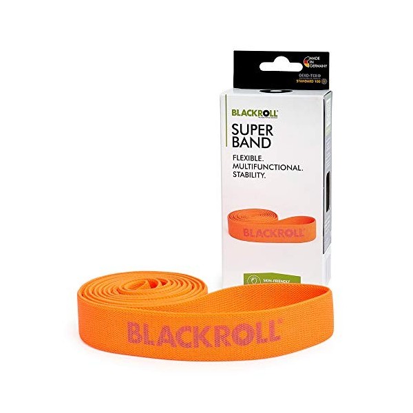 BLACKROLL® SUPER BAND | Bande de fitness & élastique de sport pour une musculature forte | Bande de musculation & de sport | 