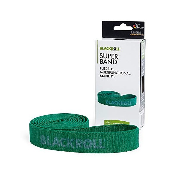 BLACKROLL® SUPER BAND | Bande de fitness & élastique de sport pour une musculature forte | Bande de musculation & de sport | 