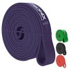 Bionix Bande Elastique Musculation en Latex, Lot de 4 Bande de Résistance Antidérapante pour Barre de Tractions, 3 Niveaux de...