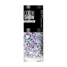 Gemey Maybelline Colorshow Top Coat Street Artist 02 White Splatter