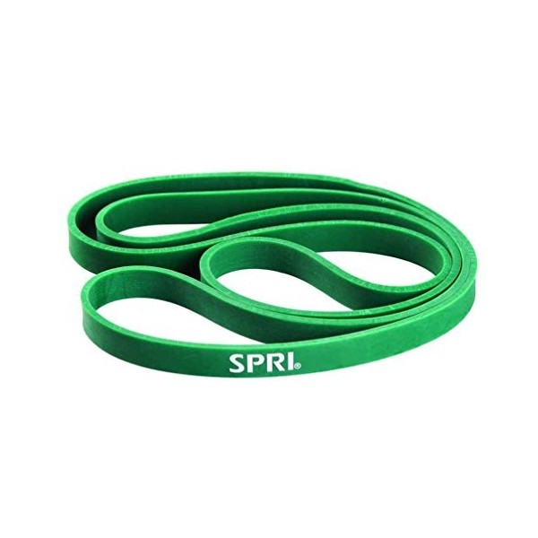 SPRI SSB-15 Bande de résistance Mixte Adulte, Vert, 3/4-Inch