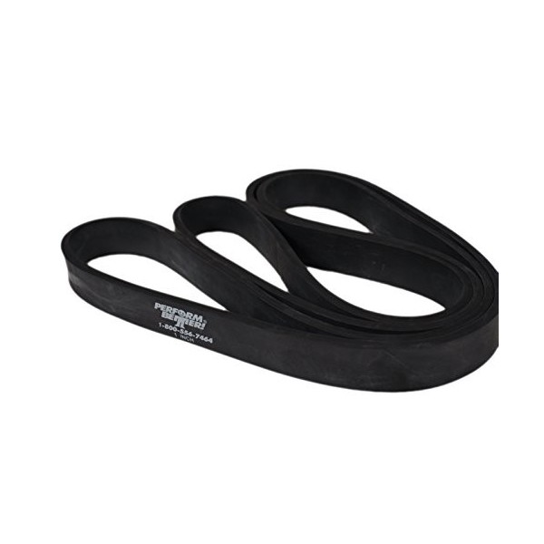 Perform Better Exercise Superband, Black, 1" Bande dexercice Noir 2,5 cm Mixte, 1 inches