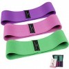 Resistance Band, Redmoo [Lot de 3] Bande Élastique Fitness en Tissu, Bande dExercice avec 3 Niveaux de Force pour Entraîneme