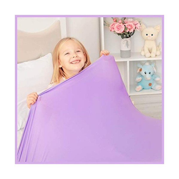 Couverture de Compression Sensorielle | Couverture en Lycra Enfants et Adultes | Couverture Sensorielle | Relaxation, et Aide