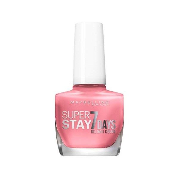 Maybelline New York – Vernis à Ongles Professionnel – Technologie Gel – Super Stay 7 Days – Teinte : Pink About It 926 