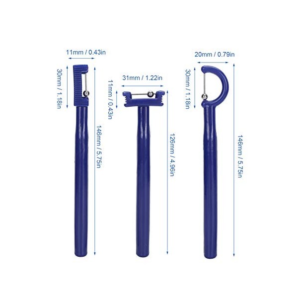 Exercice de la Pointe de la Langue, Outil de Pointe de la Langue 3pcs, Outil Dexercice de la Pointe de la Langue Latéralisat