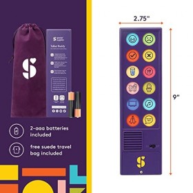 Special Supplies Appareil de communication AAC pour orthophonie, appareil de communication Talker Buddy pour enfants et adult