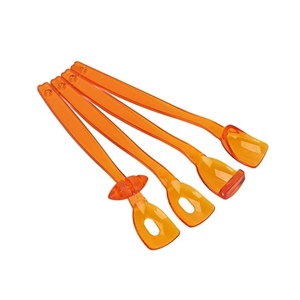 Entraîneur de Langue, 4pcs Outils Dentraînement Musculaire Buccal Entraîneur de Force Buccale Appareil Dentraînement Portab