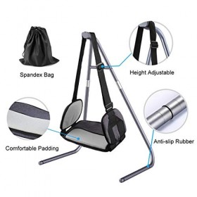 Toogel Hamac de Cou, Traction Cervicale Portable pour Soulagement de Fatigue de Cou/Tête/Épaule Hamac de Relaxation Cervical 