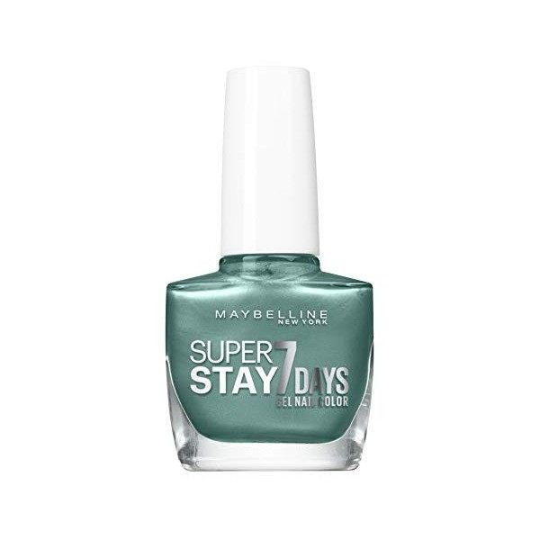 Maybelline New York Super Stay 7 Days Vernis à Ongles Turquoise & Tango 915 10 ml