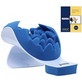 Relaxateur de Cou et dÉpaules Cervicale pour Soulagement des Maux de Tête, Soutien du Cou, Alignement de la Colonne Cervical