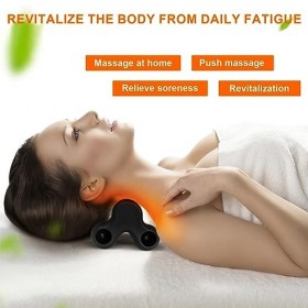 Jortmrd Neck Relax de Zen Body Coussin Cervicales Douloureuses Détendeur de Cou Orthopédique Oreiller de Traction Cervicale D