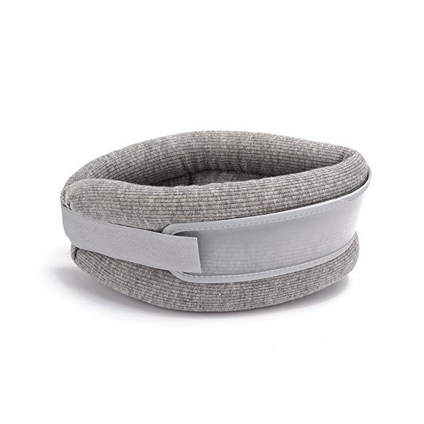 Support cervical cervical en mousse souple ajustable pour soulager la douleur et la pression dans la colonne vertébrale gris 