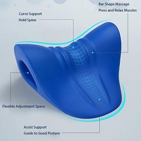 Détendeur-cou et épaule, dispositif de traction cervicale pour soulagement de la douleur et alignement de la colonne cervical