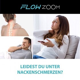FLOWZOOM® Étirement du cou stretch – Loreiller peut aider à soulager les douleurs au cou,étirer la colonne cervicale,Détend 