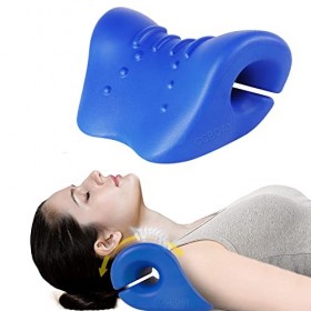 Relaxant pour le cou et les épaules, dispositif de traction cervicale pour soulager la douleur TMJ et aligner la colonne cerv