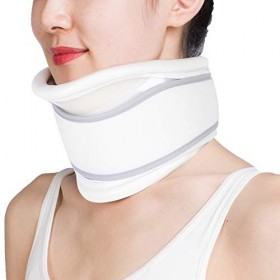 Wytino Dispositif de Traction de Fixation du Cou, orthèse de Soutien Cervical Respirant, Collier de civière de Cou, Correctio