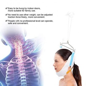Dispositif de Traction Cervicale Au-dessus de la Porte pour un Usage Domestique Hamac Portatif pour la Douleur au Cou Réduire