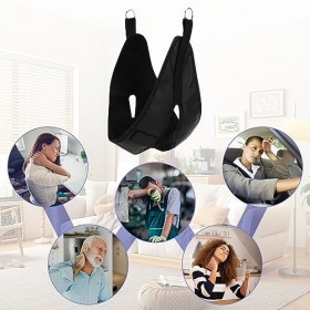 Ceinture détirement du cou, ceinture de traction cervicale, outil de correction détirement, dispositif de traction des vert