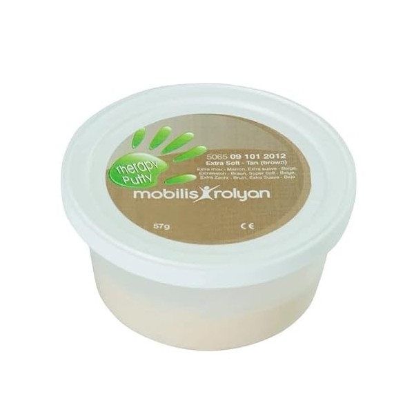 Pâtes Putty Rolyan Beige Très Molle 57G