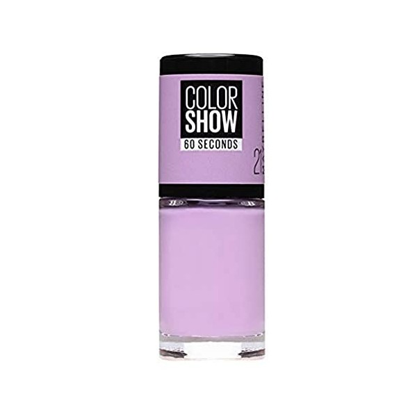 Maybelline New York Colorshow - Vernis à  ongles -21 LILAC WINE - Violet brillant