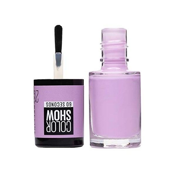 Maybelline New York Colorshow - Vernis à  ongles -21 LILAC WINE - Violet brillant