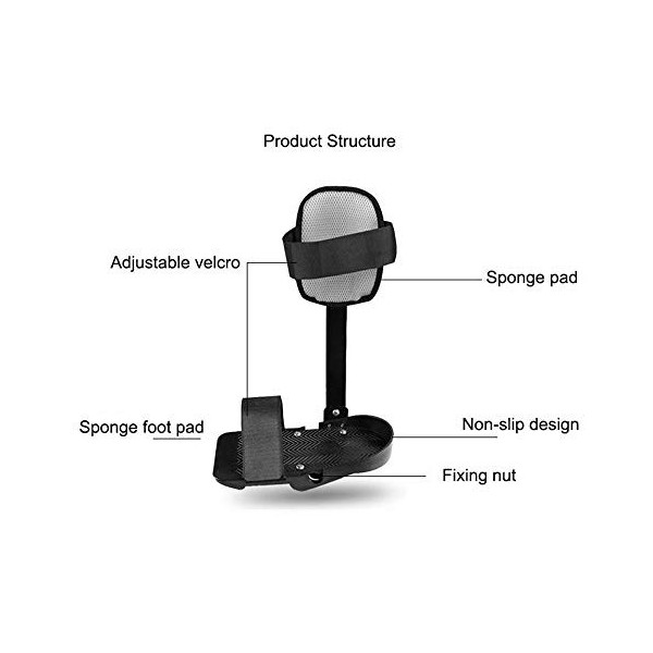 Support De Jambe Pour Entraîneur Motorisé À Pédale Électronique, Attelle De Fixation Motorisée Pour Kinésithérapie Et Rééduca