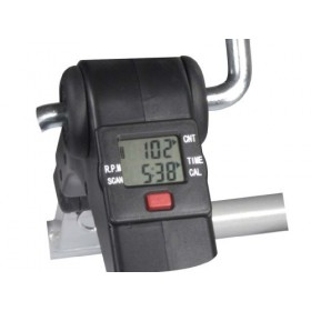 Adhome - AD127219 - Petit Vélo dExercices Pédale Exerciseur Digital 24 cm