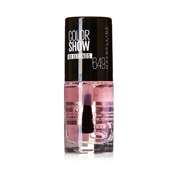 Gemey Maybelline Colorshow Vernis à Ongles 649 Clear Shine - Lot de 2