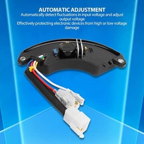 Régulateur de Tension Automatique, Protection Efficace, AVR, Sortie Stable, Régulation Automatique, triphasé, Compact pour Ap