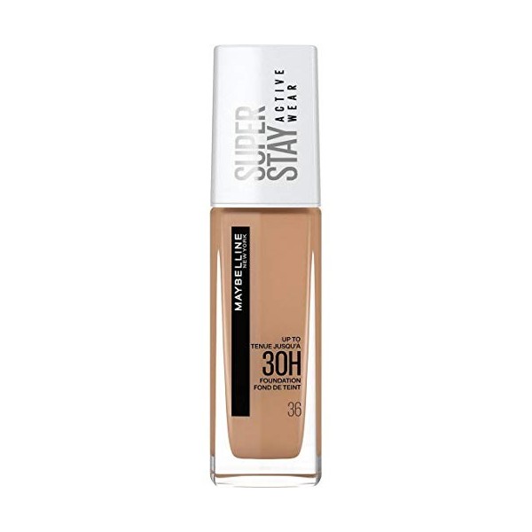 Maybelline New-York - Fond de Teint Liquide Longue Tenue, Sans Transfert, Haute Couvrance - Superstay Active Wear 30h - Teint