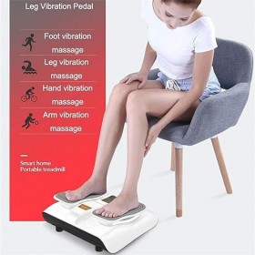 HYQNG Exerciseur De Circulation des Jambes,Entraînement des Bras De La Jambe,Mini Exercice De Pédale Pas à Pas Réglable,équip