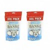 SoBazar - Lot de 2 Filtres Cigarettes X 1000 Banko XXL pack