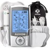 AUVON TENS electrostimulation appareil, un stimulateur musculaire anti-douleur rechargeable, avec 24 programmes dentraînemen