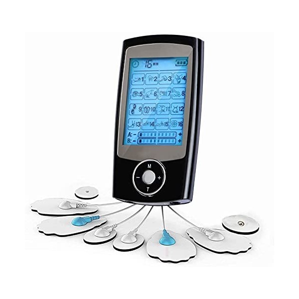 Électrostimulateur TENS Anti-Douleur et électrostimulation Musculaire EMS - rééducation, soulagement des douleurs, Massages, 