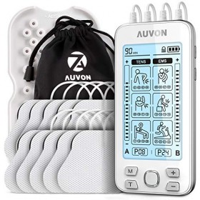 Electrostimulateur musculaire TENS EMS AUVON Touchscreen
