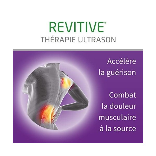 REVITIVE Thérapie Ultrason - Accélère la guérison de blessures musculaires - Dispositif médical - Nouvelle innovation Revitiv