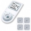 Beurer Sanitas SEM 43 appareil délectrostimulation numérique EMS/TENS pour le soulagement de la douleur, la stimulation musc