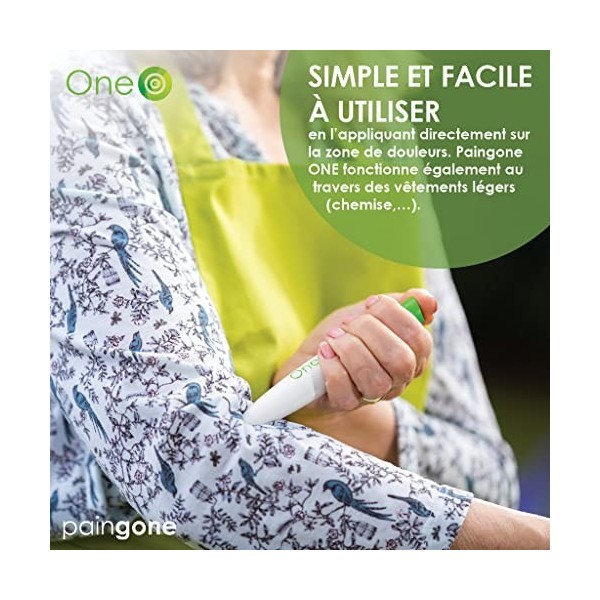 Paingone Original| Soulage les douleurs sur différentes zones du corps| épaule, coude, bras, genou, pied,…| douleurs articula